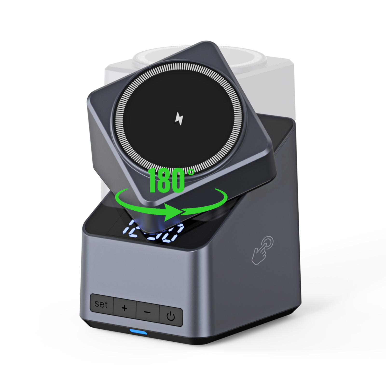 Wireless Car Charger Mount Fast Charging - Магнитное беспроводное зарядное устройство с автоматическим