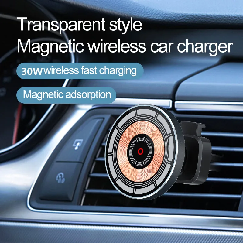 Автомобильное магнитное беспро – обзор и цена Wireless Car Charger Mount Fast Charging