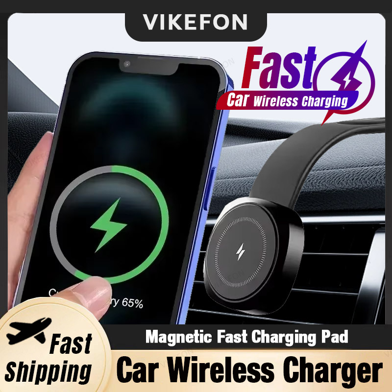 Автомобильное магнитное беспро – обзор и цена Wireless Car Charger Mount Fast Charging