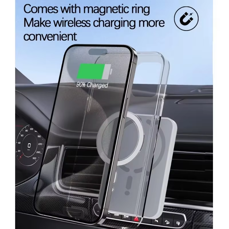 Магнитное беспроводное зарядно – обзор и цена Wireless Car Charger Mount Fast Charging