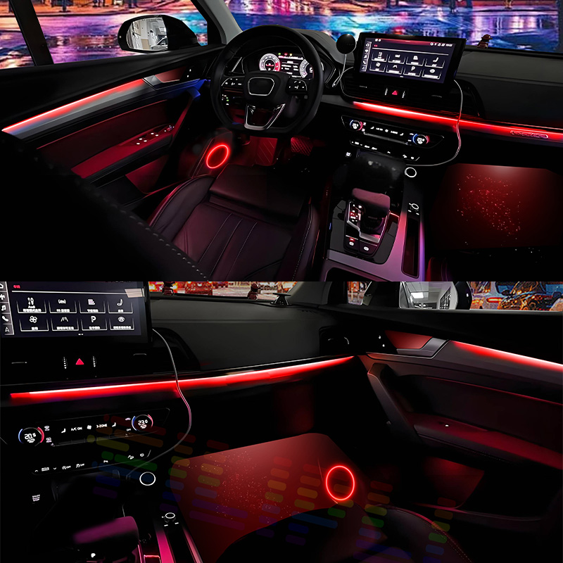 Светодиодные лампы для Hyundai – обзор и цена Led Ambient Interior Car Lights App Control