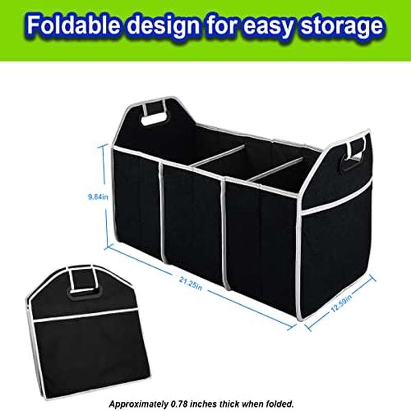 Портативный складной органайзе – обзор и цена Car Trunk Organizer Foldable Storage Box