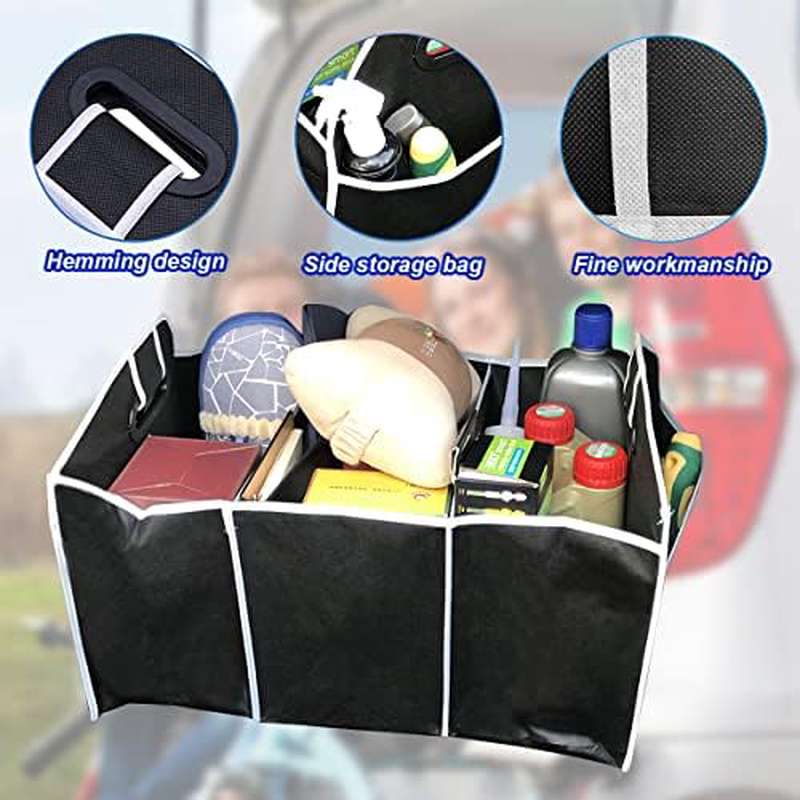 Портативный складной органайзе – обзор и цена Car Trunk Organizer Foldable Storage Box