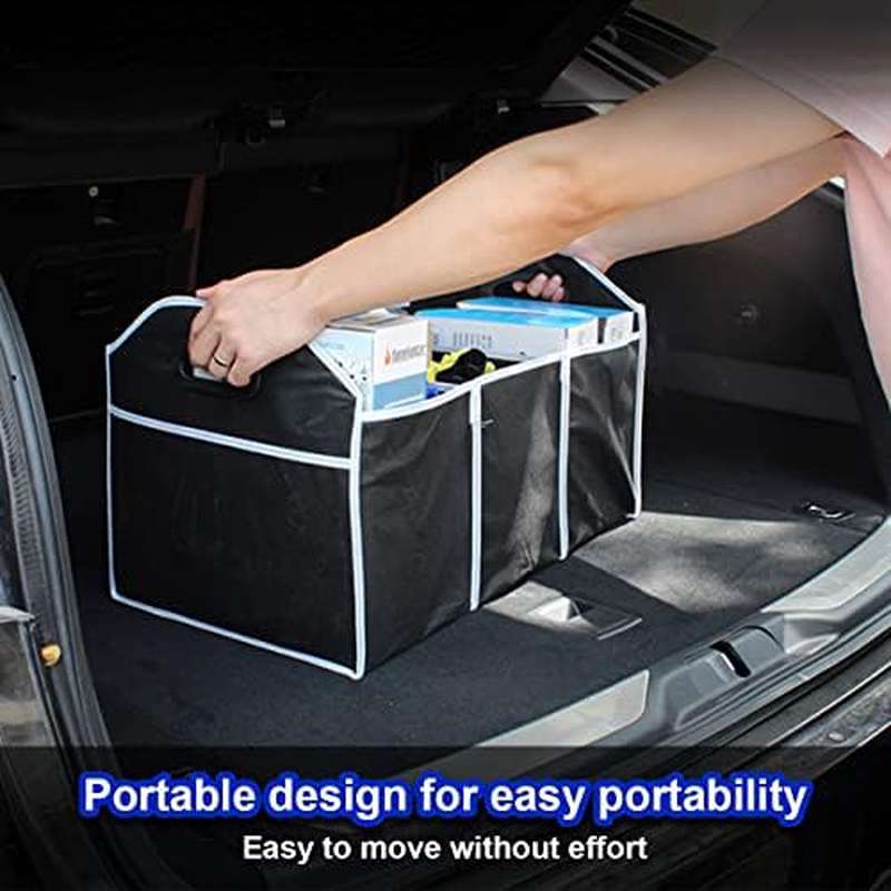 Портативный складной органайзе – обзор и цена Car Trunk Organizer Foldable Storage Box