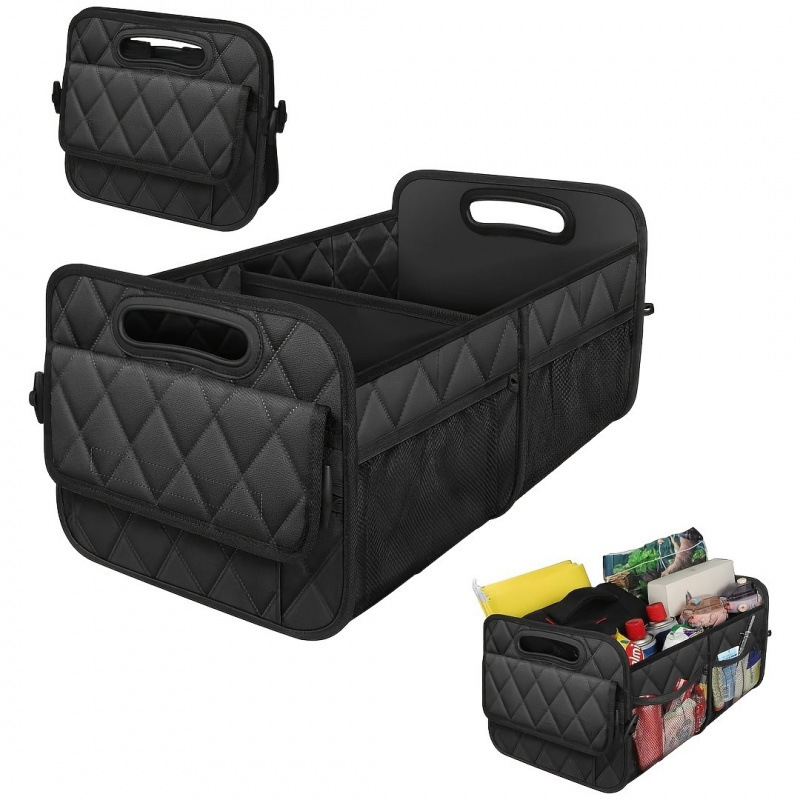 Органайзер для багажника автом – обзор и цена Car Trunk Organizer Foldable Storage Box
