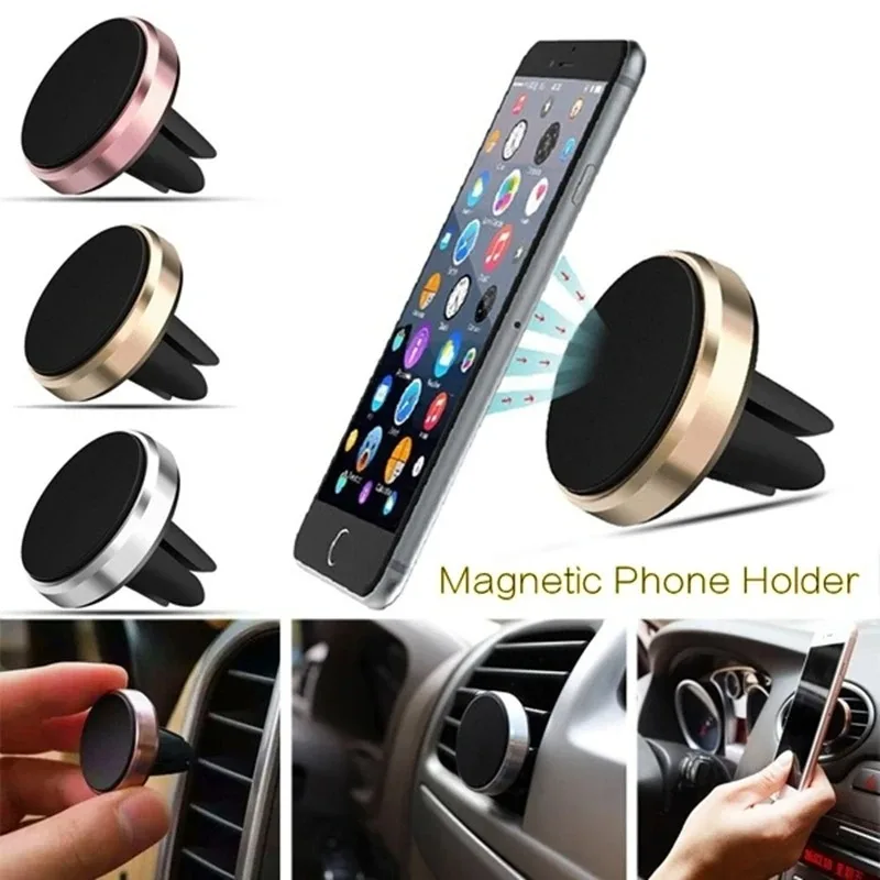 Мощный магнитный держатель для – обзор и цена Magnetic Phone Holder For Car Vent