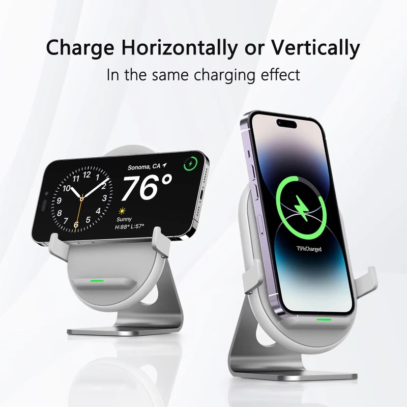 Беспроводное автомобильное зар – обзор и цена Wireless Car Charger Mount Fast Charging