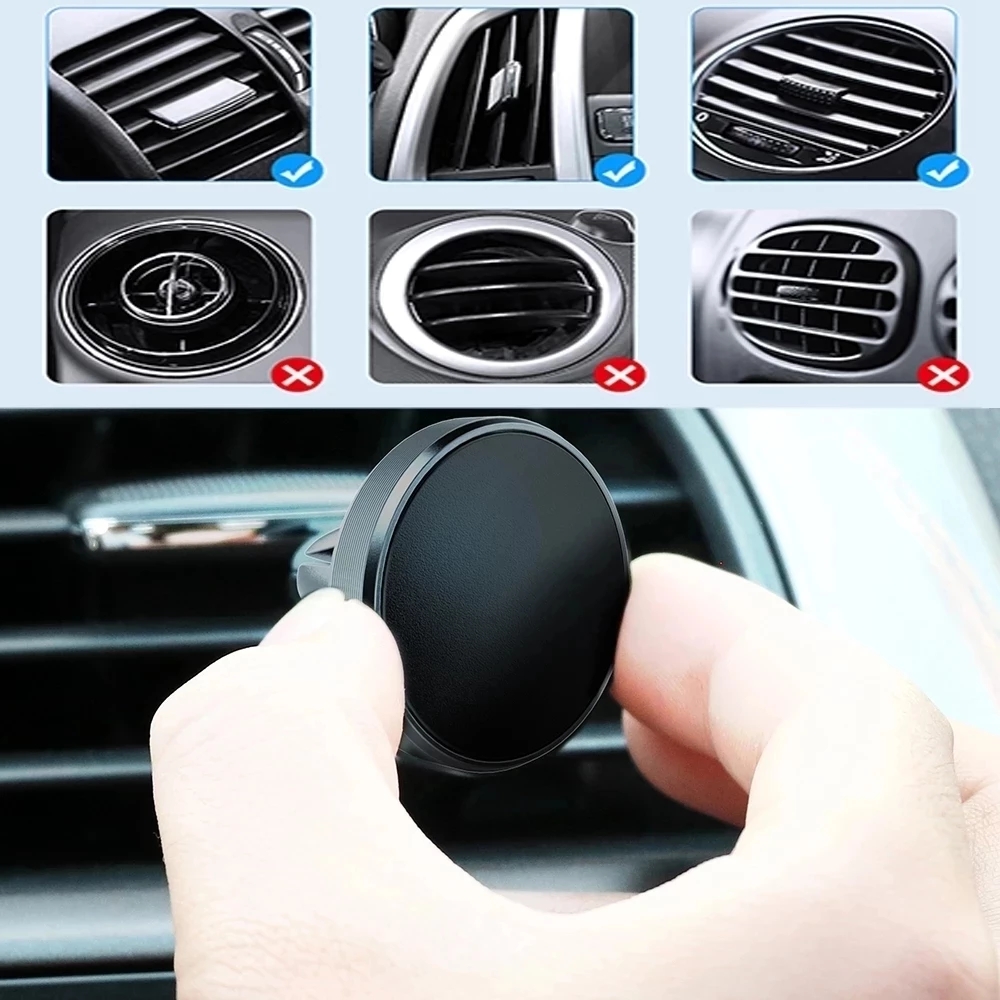 Магнитный универсальный держат – обзор и цена Magnetic Phone Holder For Car Vent