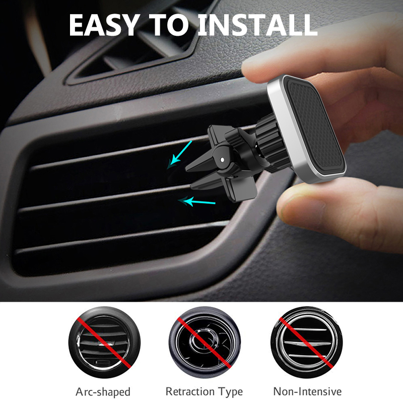 Многофункциональный универсаль – обзор и цена Magnetic Phone Holder For Car Vent