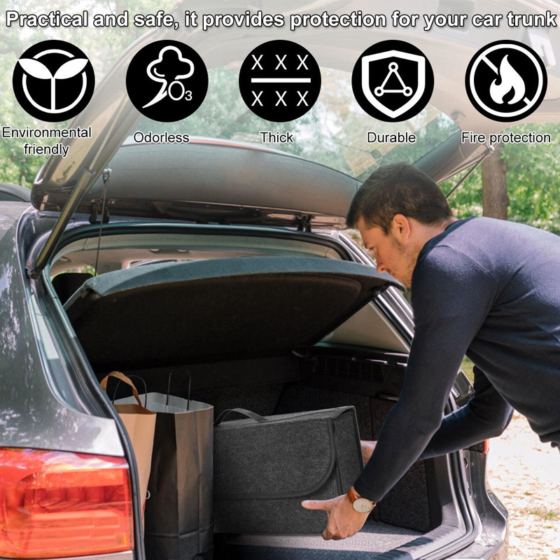 Органайзер для багажника автом – обзор и цена Car Trunk Organizer Foldable Storage Box