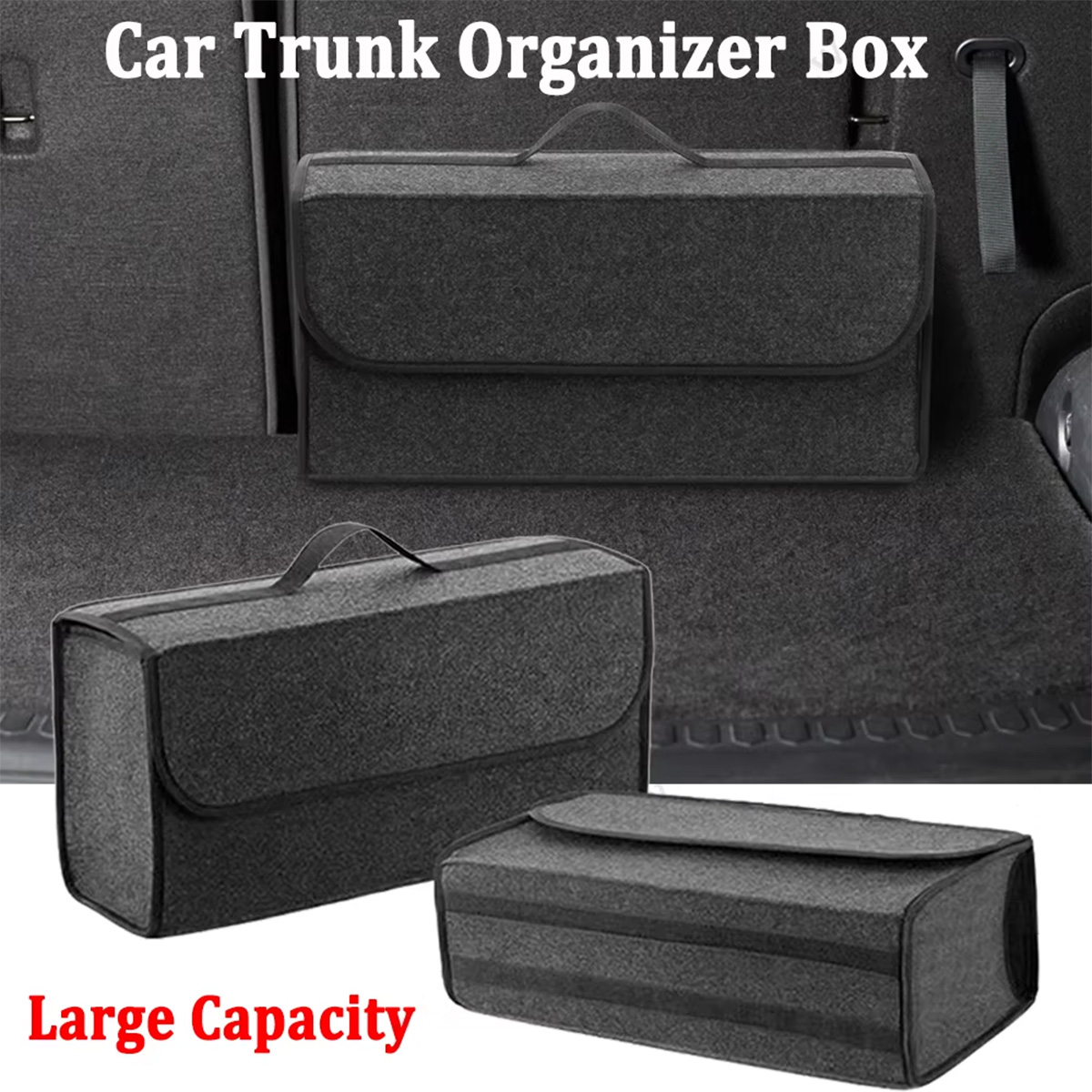 Органайзер для багажника автом – обзор и цена Car Trunk Organizer Foldable Storage Box
