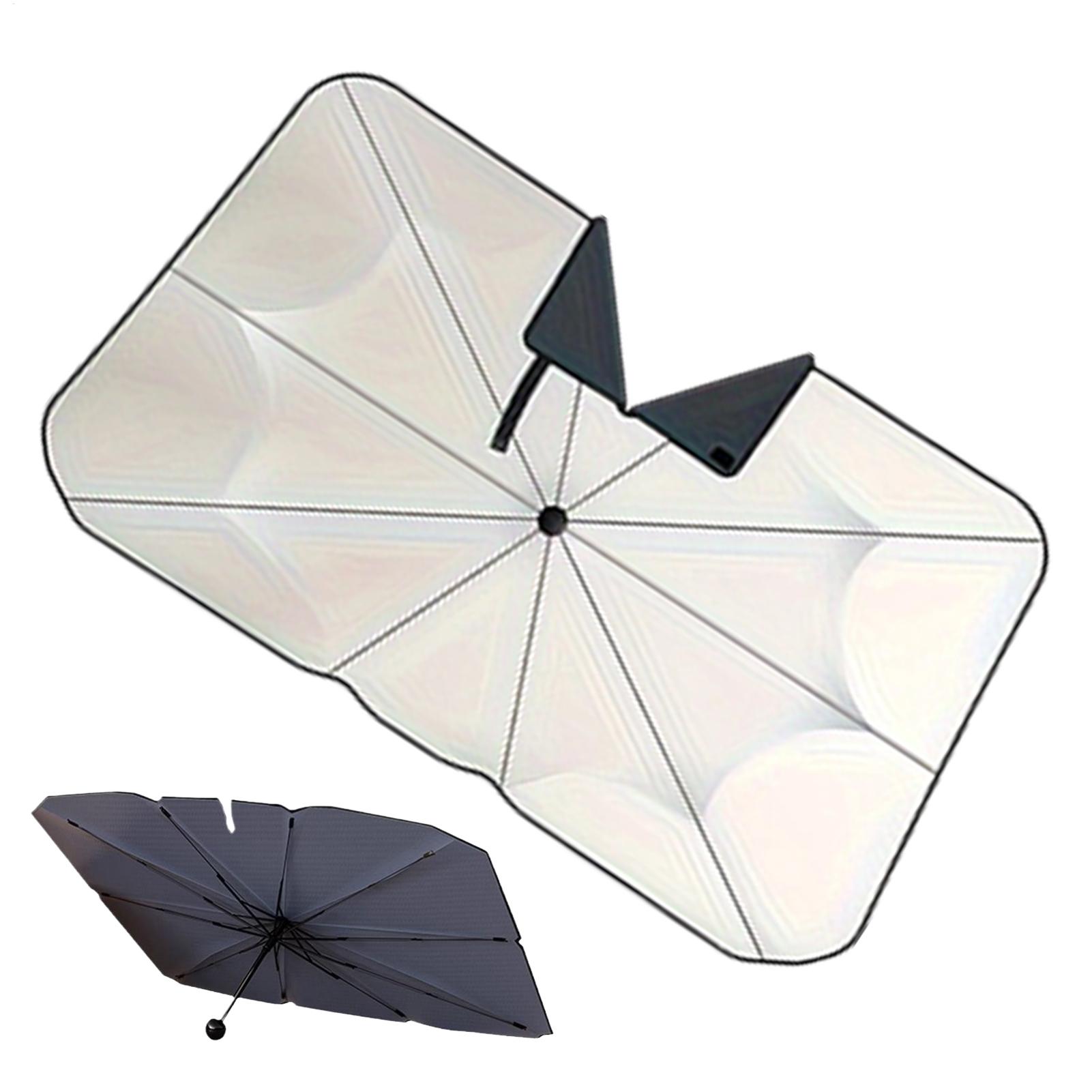 Портативный автомобильный солн – обзор и цена Car Sunshade Windshield Umbrella Foldable