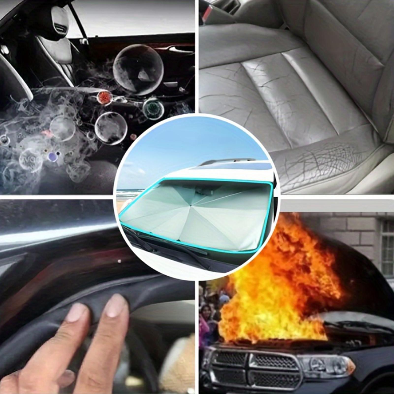 Портативный автомобильный солн – обзор и цена Car Sunshade Windshield Umbrella Foldable
