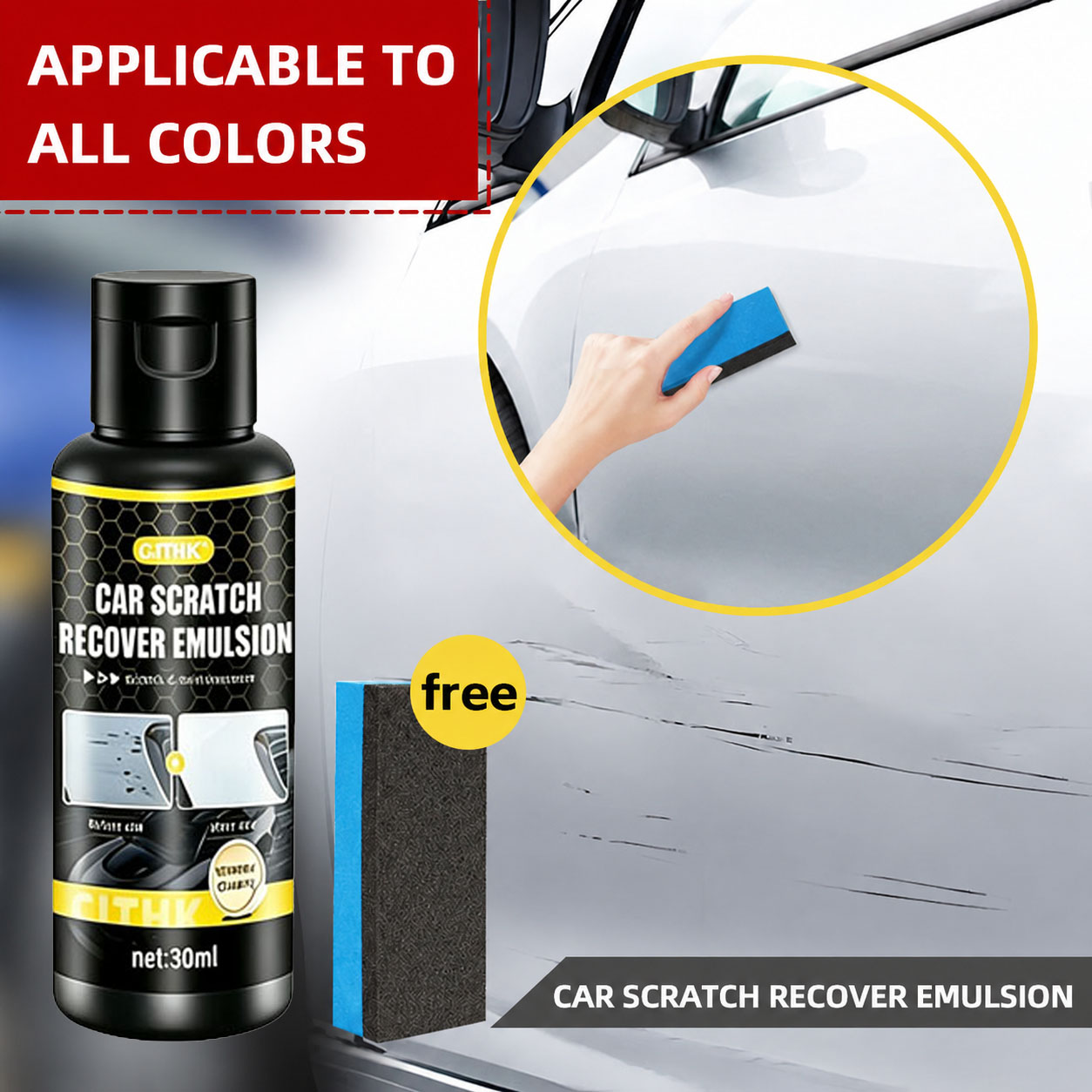 Средство для удаления царапин  – обзор и цена Car Scratch Repair Polishing Wax Paste