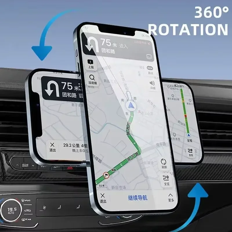 Магнитное беспроводное зарядно – обзор и цена Wireless Car Charger Mount Fast Charging
