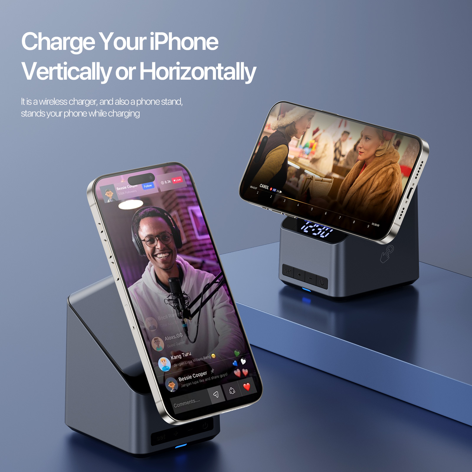 Магнитное беспроводное зарядно – обзор и цена Wireless Car Charger Mount Fast Charging