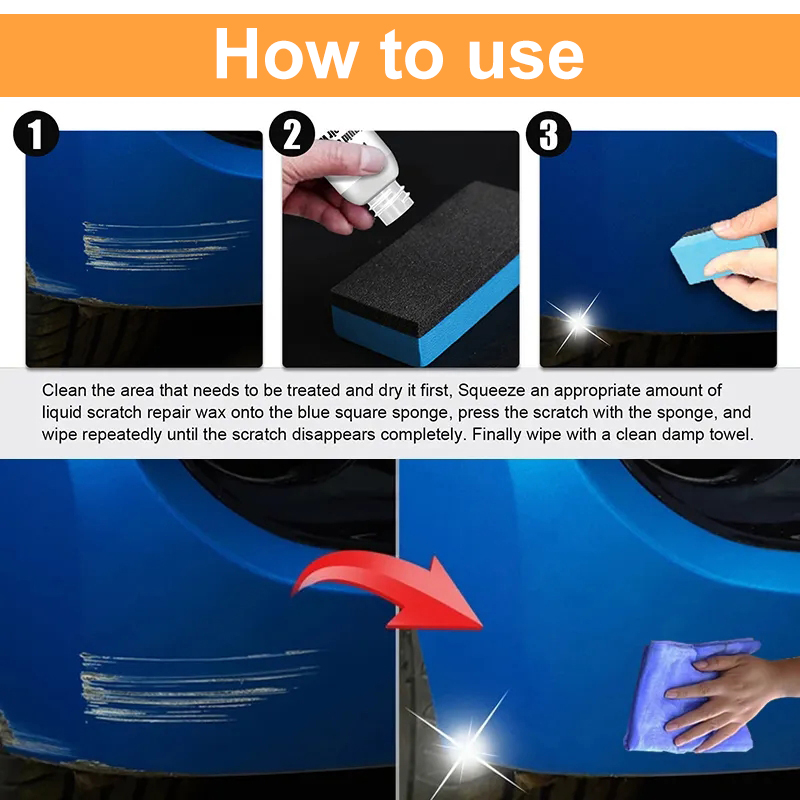 Средство для удаления царапин  – обзор и цена Car Scratch Repair Polishing Wax Paste